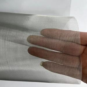 MSJP 금속 메쉬 스크린 스테인리스 스틸 원단 마이크로 필터 소재 방화 시트 여과 천 미세 와이어 1
