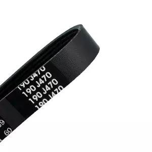 러닝머신 및 잔디 깎는 기계용 모터 벨트 고무 멀티 그루브 190J470 7 리브