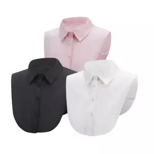 4컬러 셔츠 레이어드 페이크카라 이너카라 넥케이프