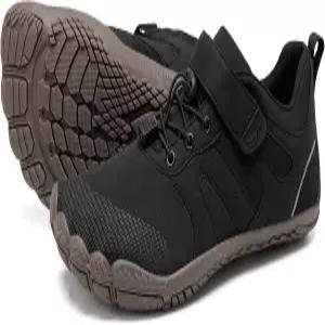 그랜드 어택 맨발 신발 남성 와이드 토박스 레슬링 복싱 역도 워킹화 블랙 사이즈 13