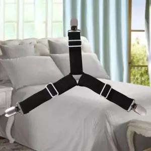 이불밀림방지 이불고정밴드 침대커버집게 2P세트