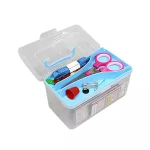 사각케이스 반짇고리세트 1p 색상랜덤