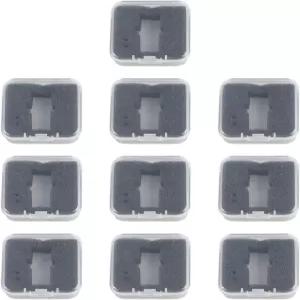 5/10개 PVC 포노 카트리지 보관함 쉘 케이스 헤드쉘 클리어 턴테이블 레코드 플레이어 스타일러스 홀더