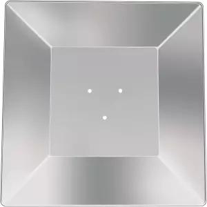 유리관 히터용 키스웜 히트 리플렉터 실드 4면 피라미드 파티오 교체용 탑 - 홀 거리 2 3/4인치