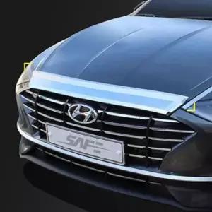 [CAR] 후드가드 크롬 본넷가드 튜닝 버그가드 소나타 8세대