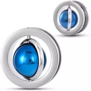 COO이어 플래닛 이어 터널 살 플러그 귀걸이용 스테인리스 스틸 게이지 스크류 백 스트레처 익스팬더.