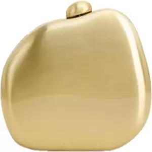 우아한 메탈 쉘 클러치 지갑 골드 이브닝 파티 박스 가방 여성 특별 행사 핸드백