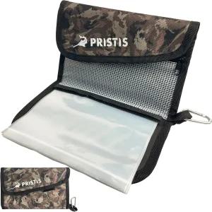 프리스티스 낚시 소프트 루어 보관 바인더 가방 웜 리그 라인용 투명 포켓 슬리브 6개 포함 플라스틱 미끼