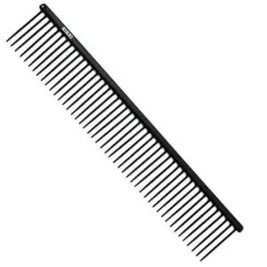 [반려] 일자빗 콤빗 블랙 털관리 애견 1P 장모견 28cm 대형견