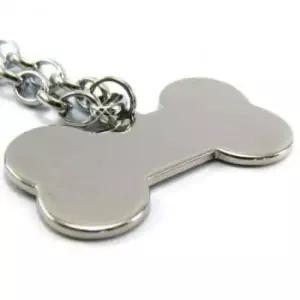 [반려] 강아지 이름표 인식표 목걸이 12개 펜던트 뼈다귀 대