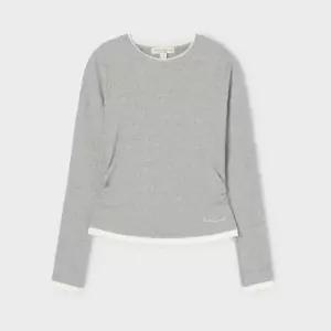 [백화점 정품] 후아유 여성 Layered shirring T-Shirt WHLAG2387F