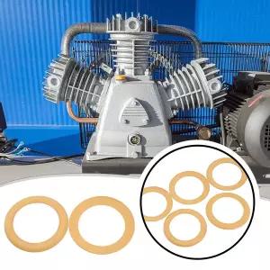 콤푸레샤 부품 5pcs 고무 피스톤 링 공기 압축기 액세서리 550W/1100W/1500W 모델 펌프 오일 프리 실린더