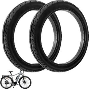 16x1.75 자전거 솔리드 타이어 16인치 전기 튜브리스 천공 방지 미끄럼 내마모성