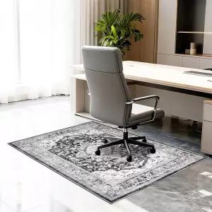 원목 타일 바닥용 사무용 의자 매트 롤링 컴퓨터 36인치 x 48인치 미끄럼 방지 책상 카펫 보호대 세탁기