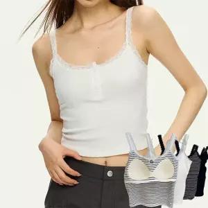 4컬러 여성 여름 브라캡 레이스 탑나시 2026