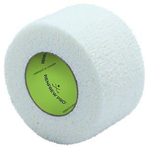 렌프루 스트레치랩 그립 테이프 스카파 하키 스틱, 롤 1개(1.5인치/6야드, 흰색)