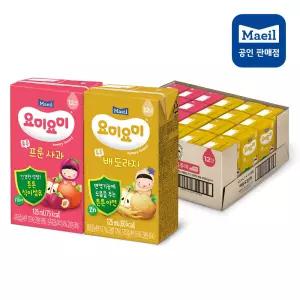 [브랜드정품]요미요미 튼튼주스 배도라지 프룬사과 혼합 12팩씩 24팩 아기 유아 어린이 도라지배 온가족 건