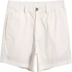 마직 남성 반바지 캐주얼 4인치 면 엘라스틱 허리밴드 데일리웨어