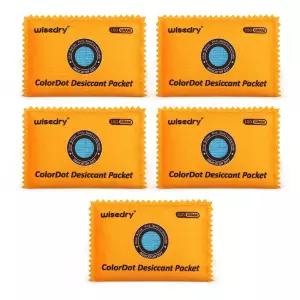 보관용 재사용 건조제 100g 5팩 가능한 실리카겔 패킷을 나타내는 충전식 색상 보관함용 수분 흡수제 여행