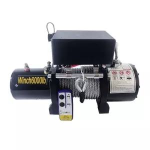 와이어윈치 우 차량용 도르래 12v 견인 리모콘