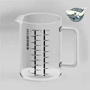 [하프클럽/브이와이]계량컵 글라스계량컵 튼튼한 계량저그 1000ml