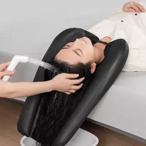 머리감는 세발기 노인 환자목욕보조 간병 간이 샴푸베드 대야