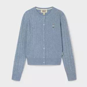 [백화점 정품] 후아유 스티브 하이 게이지 을 케이블 가디건 WHCKG1215F