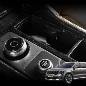 자동차실내튜닝 더 뉴 쏘렌토 페이스리프트 튜닝 기어 패널 몰딩 MQ4