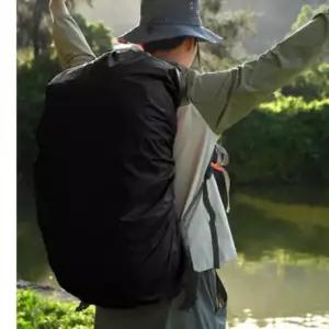 블랙 가방 80리터 방수커버 배낭덮개 레인커버 백팩