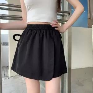 여름 치마바지 밴딩 스커트 랩스커트 A라인 미니 2컬