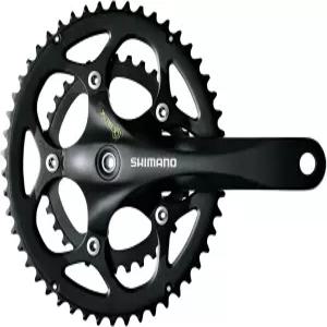 시마노 로드 자전거 크랭크 세트 FCR345블랙 175MM x 50X34T W /OCG