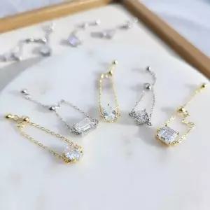 925 실버 큐 체인 오픈링 체인반지 사이즈 프리