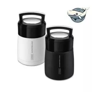 [하프클럽/브이와이]주전자의 실용적 이중스텐죽통 사용 외출 캠핑