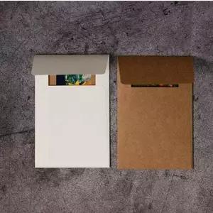 단순한 예쁜 미니 종이 봉투 10장 세트