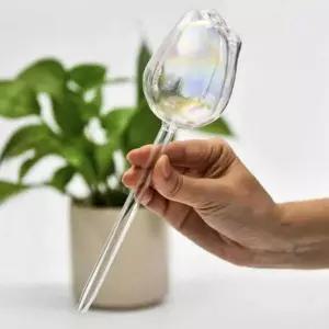 자동 물주기 화분 급수기 베란다 홈가드닝 유리 2개입