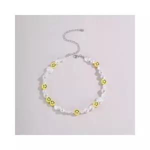 스마일 비즈목걸이