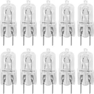 12V 몬스터 10팩G8 35와트 특수 조명 할로겐 전구 JCD 타입 110v 35W T4 G8 캐비닛 아래 퍽 램프