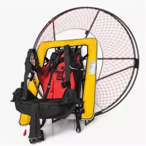 초경량 항공기용 파워플로트 U자형 부양 조끼 275N 고부력 자동 CO2 팽창식 구명조끼 파라모터 및 동력