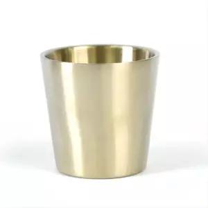 깔끔하고 세련된 티타늄 코팅 물컵 스텐냉장고컵 아이스커피잔 카페스테인리스켑 시원한컵 스뎅컵 스댕컵