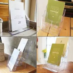 A5 리플렛꽂이 A5 4단꽂이 전단지꽂이 브로슈어거치대 팜플렛꽂이