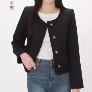 [페이릿][페이릿] [77까지] 라아 노카라 로맨틱 트위드 크롭 자켓