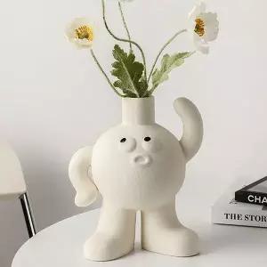 인테리어 홈 오브제 도자기 꽃병 테이블 장식 화병