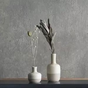 헌트나인 브론 화이트 인테리어 테이블 트루프 화병