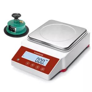 프리스타덴 랩 디지털 텍스타일 저울 및 GSM 커터 키트 2000g x 0.01g 패브릭 무게 그램 퍼 스퀘어 미터GSM