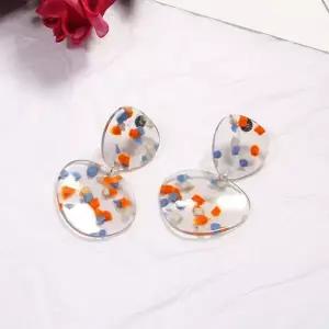 투명레진 랜덤마블 귀걸이