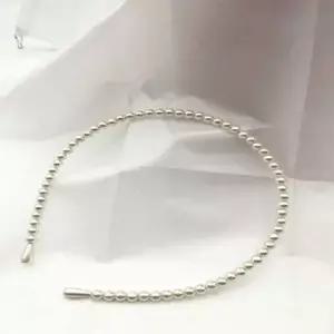 진주 순백 청순한 머리띠