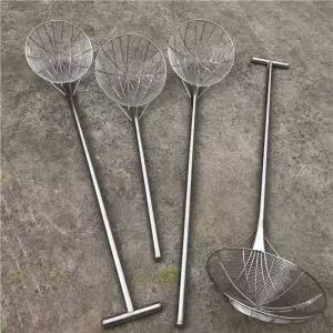 초대형 소쿠리 뜰채 손잡이 긴손잡이 대형 채반 메쉬