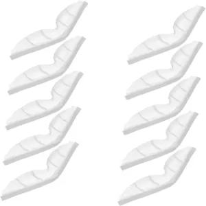 얼굴 마스크용 BATSVE 10pcs 김서림 방지 코 다리 스트립 실리콘 보호 씰 쿠션 패드 편안한 액세서리 및