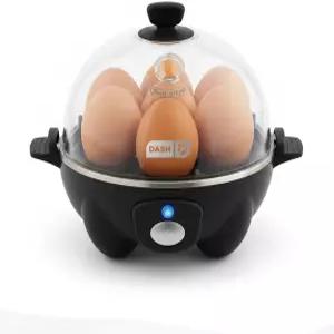 삶은 달걀이나 오믈렛을 위한 DASH 전기 급속 조리기 /밀수 /자동 차단 기능 검은색 7개의 용량