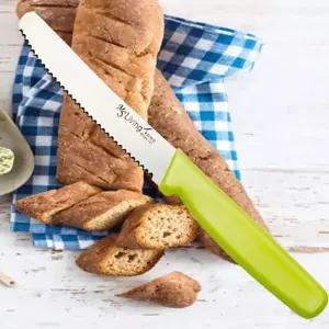 고급 톱니 과도 과일 스테이크 빵칼 라운드